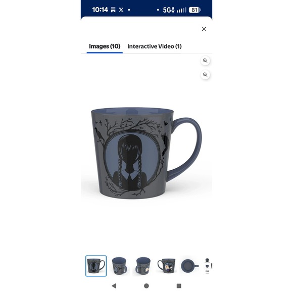 Zak Designs Other - ✨NEW Wednesday Addams Nevermore Academy Coffee Cup Mug with Enid by Zak Designs✨
